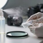 clean camera filters safely